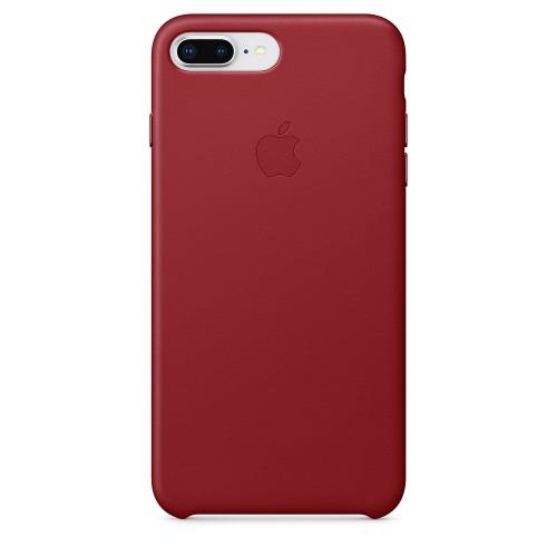 Cover original iPhone 8 Plus / 7 Plus Leather Case — (PRODUCT) RED
