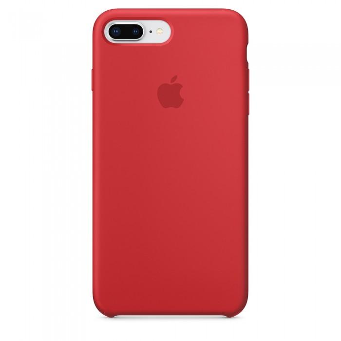 Чехол оригинальный iPhone 8 Plus / 7 Plus Silicone Case — (PRODUCT) RED