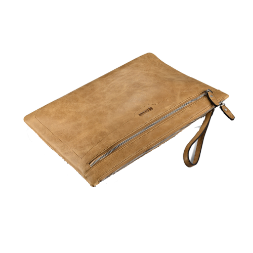 Конверт для iPad iCarer 9.7' Shenzhou Real Leather Latop Zipper Sleeve Series [brown]