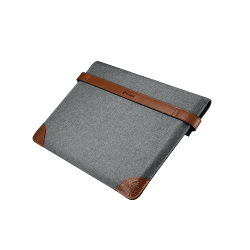 iCarer Sleeve for iPad 9.7' Fabric Tablet Sleeve with Two Buttons Series [grey]