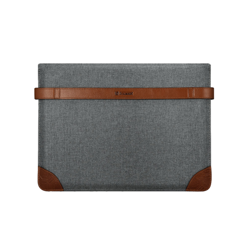 iCarer Sleeve for iPad Pro 12.9' Fabric Tablet Sleeve with Two Buttons Series [grey]