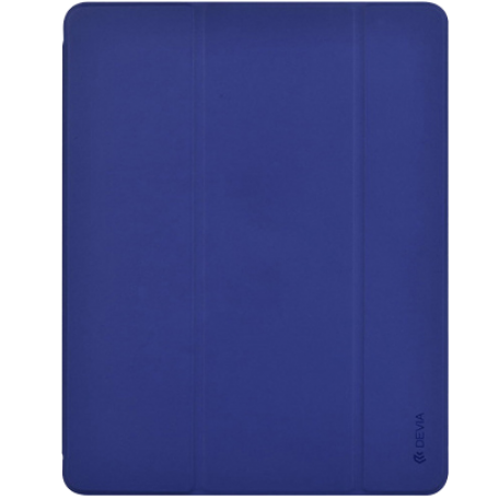 Devia Case for iPad Pro 11' Leather Case with Pen Holder Series [blue]