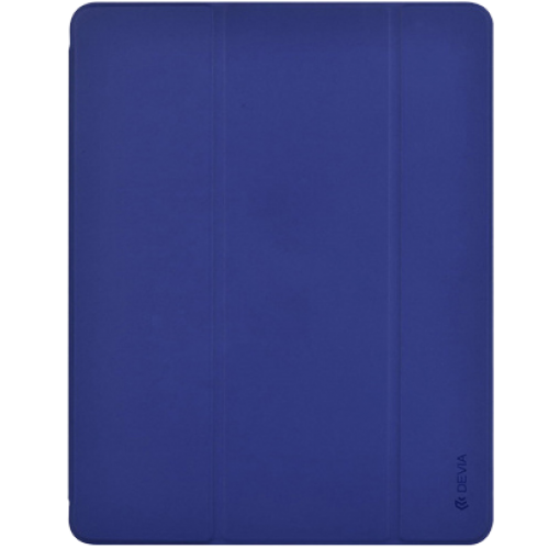Devia Case for iPad Pro 11' Leather Case with Pen Holder Series [blue]