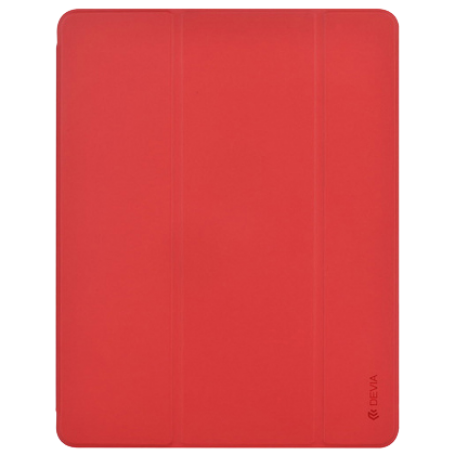 Чехол Devia для iPad Pro 12.9'  Leather Case with Pen Holder Series [red] 