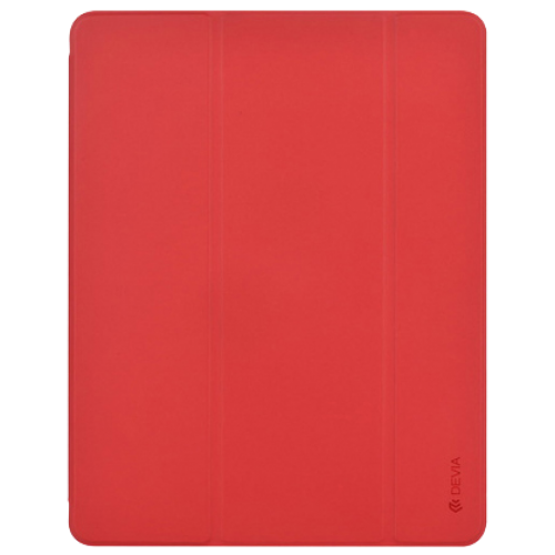 Devia Case for iPad Pro 12.9' Leather Case with Pen Holder Series [red]