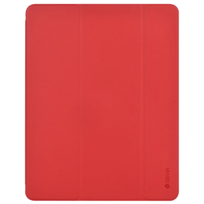 Devia Case for iPad Pro 12.9' Leather Case with Pen Holder Series [red]