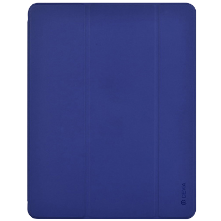 Devia Case for iPad Pro 12.9' Leather Case with Pen Holder Series [blue]