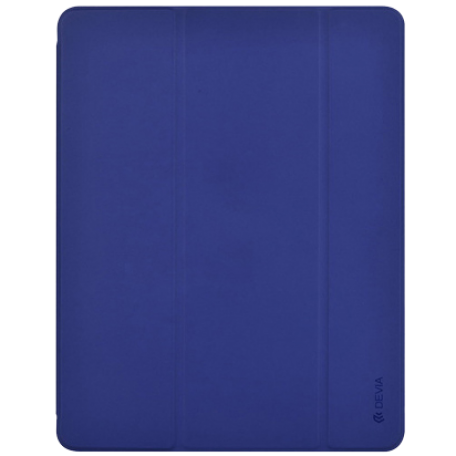 Чехол Devia для iPad Pro 12.9'  Leather Case with Pen Holder Series [blue] 