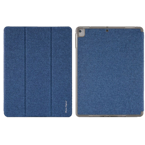 Remax Case for iPad Air2/9.7' PT-10 Leather Case with Pen Holder Series [blue]