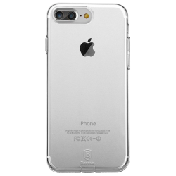 Чехол прозрачный Baseus для iPhone 7 + / 8 + Simple With-Pluggy Series 