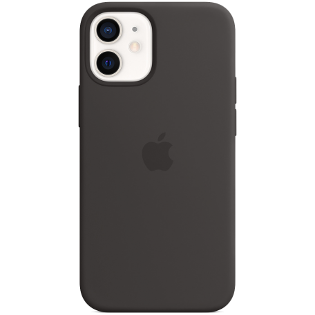 Чохол Smart Silicone Case для iPhone 12 Mini 1:1 Original[Black]