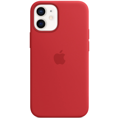 Чохол Smart Silicone Case для iPhone 12 Mini 1:1 Original[Red]