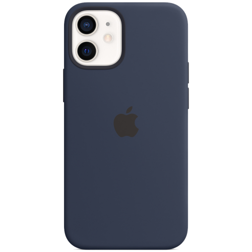 Чохол Smart Silicone Case для iPhone 12 Mini 1:1 Original[Deep Navy]