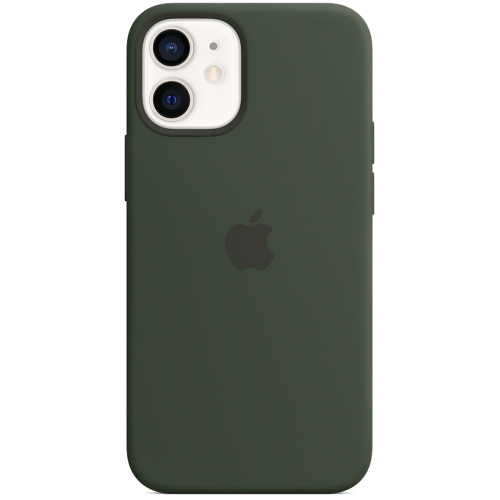 Чехол Smart Silicone Case для iPhone 12 Mini 1:1 Original[Cyprus Green]