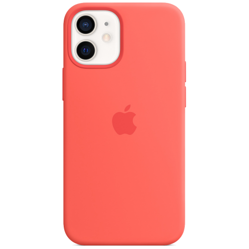 Чехол Smart Silicone Case для iPhone 12 Mini 1:1 Original[Pink Citrus]