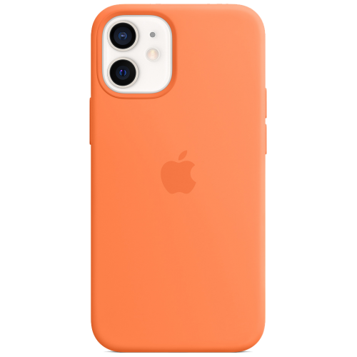 Чохол Smart Silicone Case для iPhone 12 Mini 1:1 Original[Kumquat]