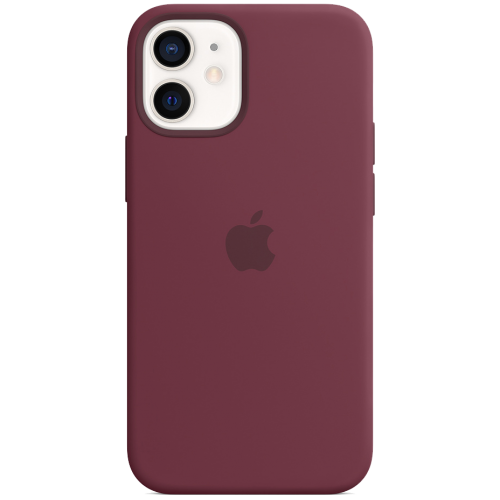 Чохол Smart Silicone Case для iPhone 12 Mini 1:1 Original[Plum]