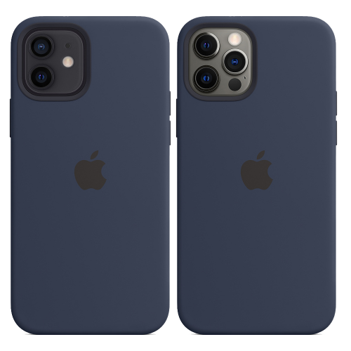 Чохол Smart Silicone Case для iPhone 12/12 Pro 1:1 Original[Deep Navy]