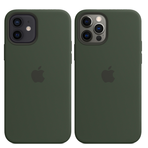 Чохол Smart Silicone Case для iPhone 12/12 Pro 1:1 Original[Cyprus Green]