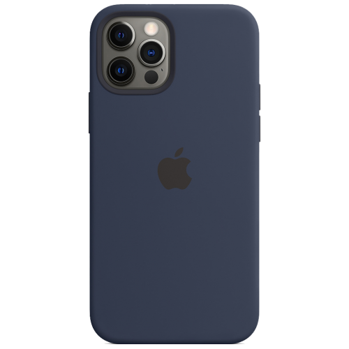 Чехол Smart Silicone Case для iPhone 12 Pro Max 1:1 Original[Deep Navy]