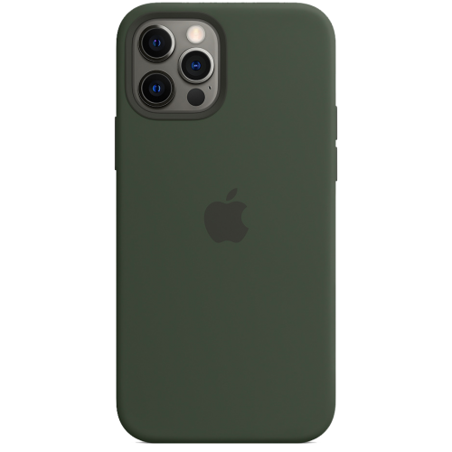 Чохол Smart Silicone Case для iPhone 12 Pro Max 1:1 Original[Cyprus Green]