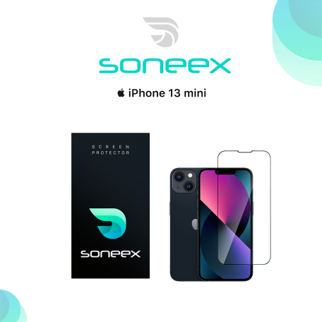 Защитное стекло Soneex для iPhone 13 Mini 2.5D Full Silk Screen 0.26mm