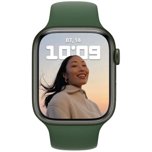 Apple Watch Series 7 41mm Green Aluminum Case OPENBOX